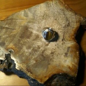 Sterling Tiger's Eye Ring